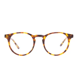 SAWYER - AMBER TORTOISE   BLUE LIGHT TECHNOLOGY CLEAR GLASSES